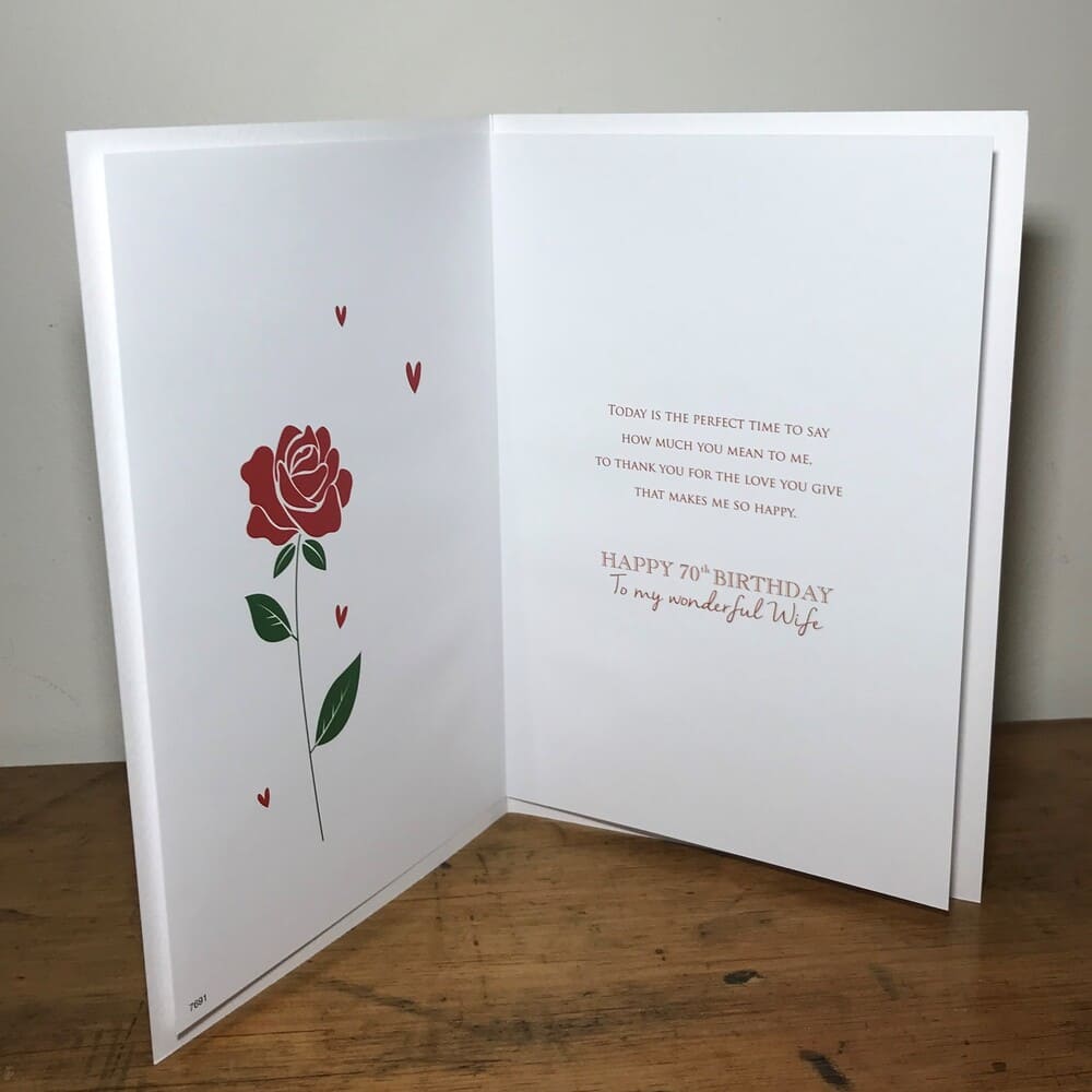 wife 70 card