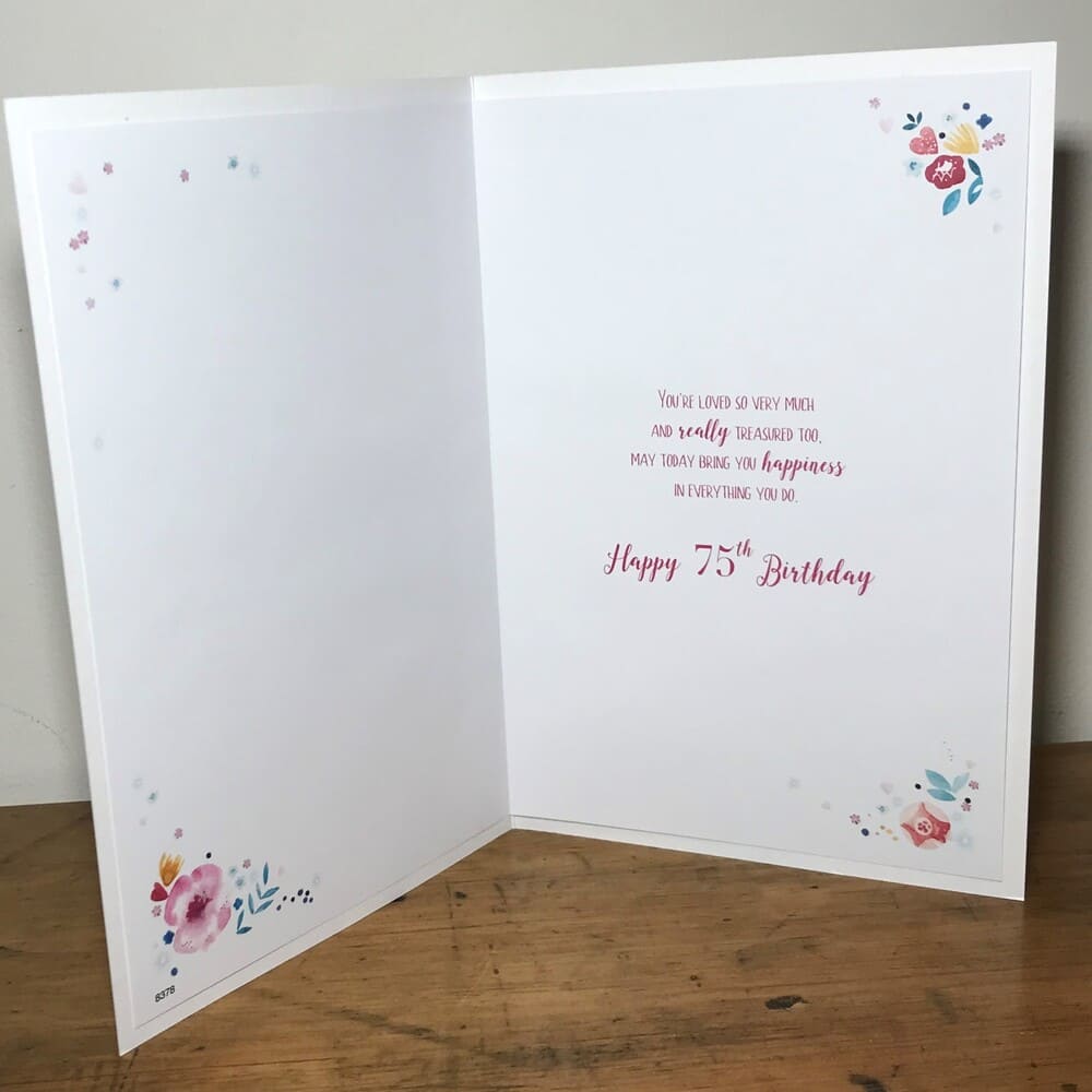 mum 75 card