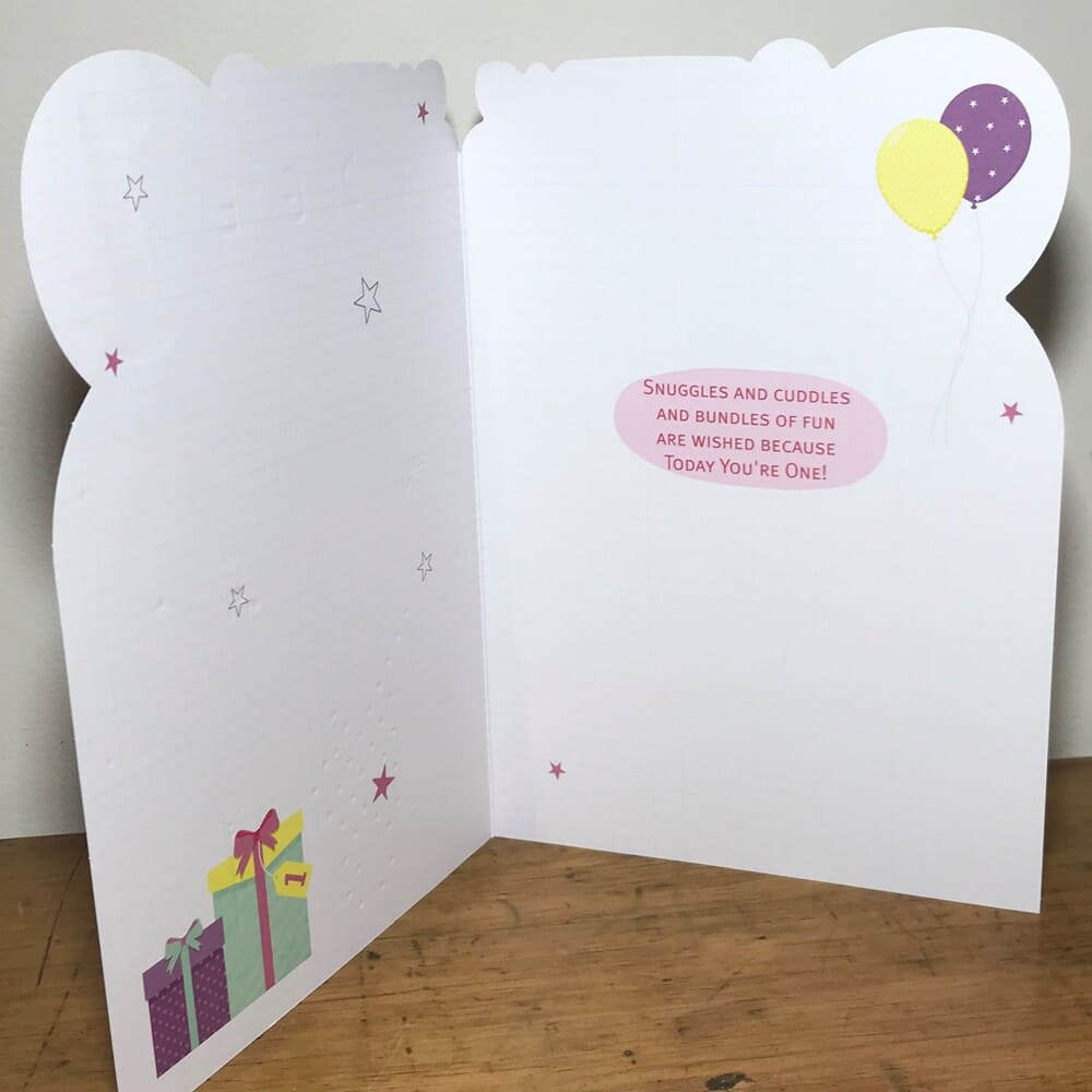 granddaughter 1 today card