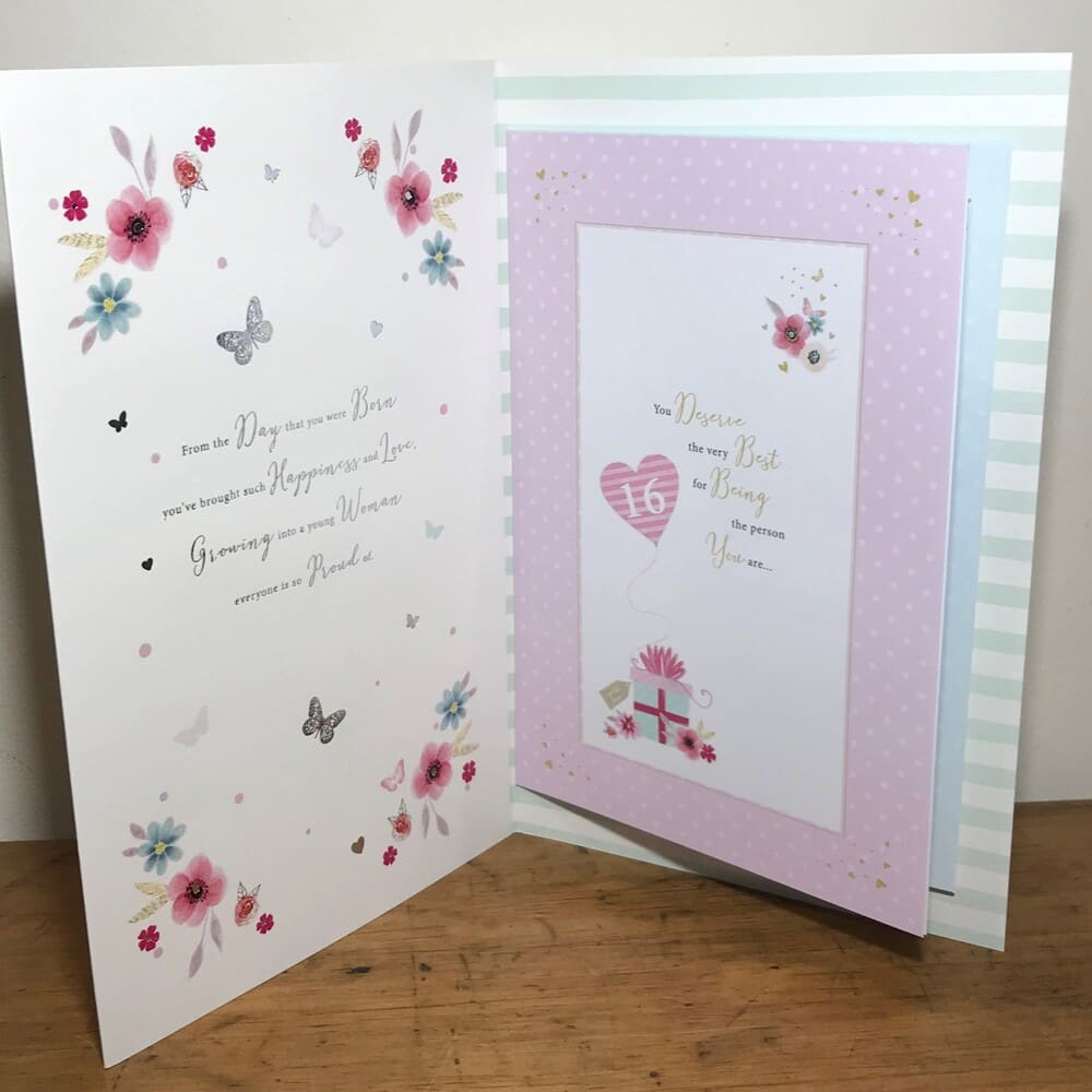 granddaughter 16 today