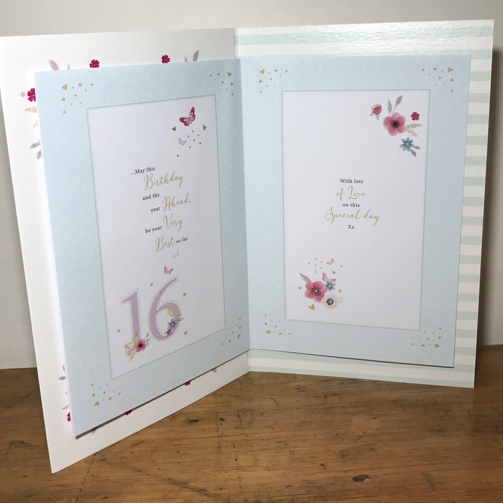 granddaughter 16 today