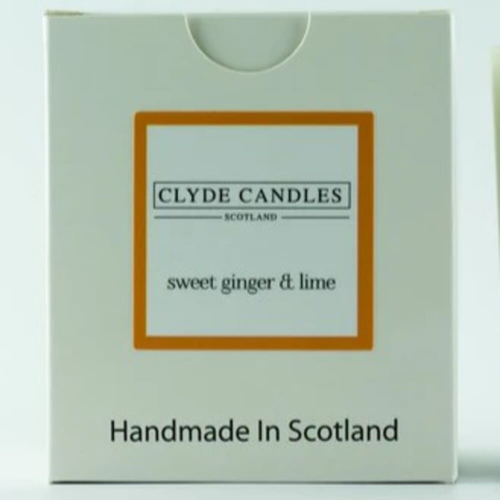 sweet ginger & lime candle