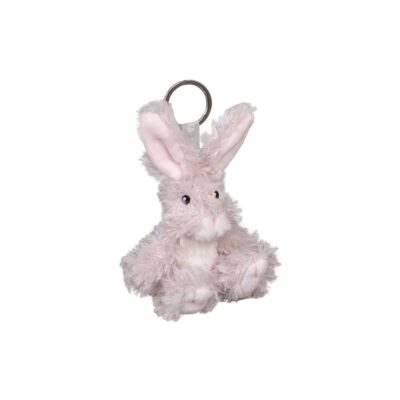 wrendale hare plush keyring