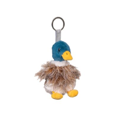 wrendale duck plush keyring