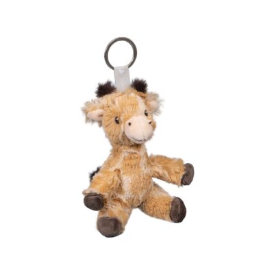 wrendale giraffe plush keyring