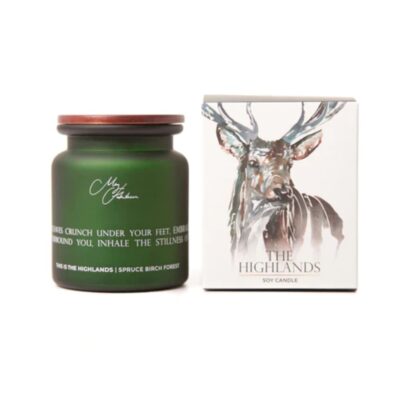 Meg Hawkins Candle Stag The Highlands