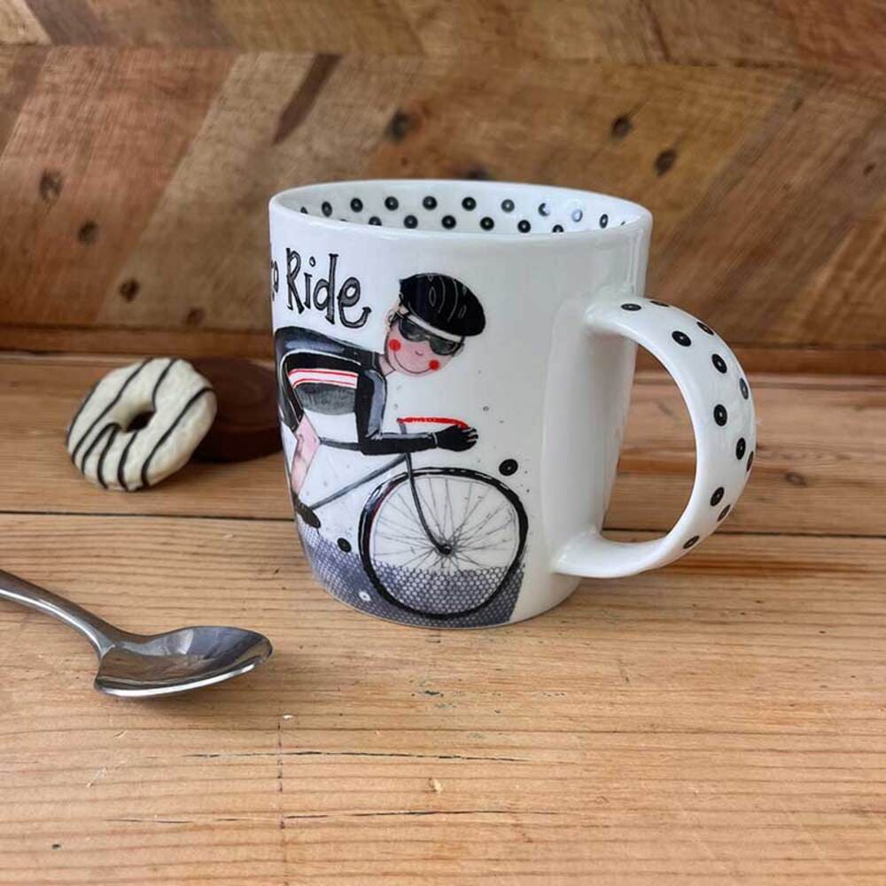 Alex Clark Cycling Mug - Image 2