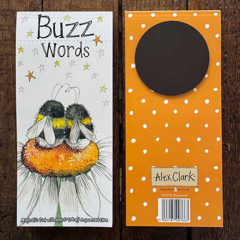 Buzz Words To Do List by Alex Clark
