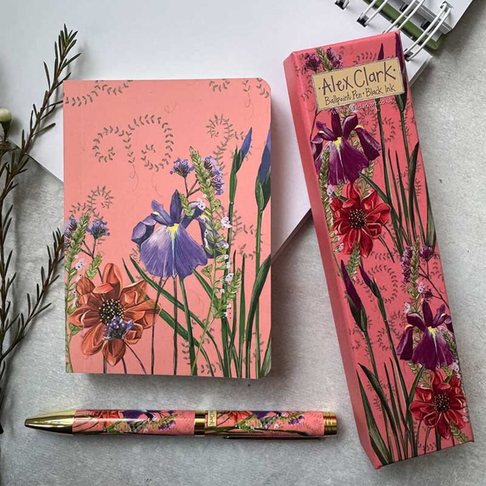 Dahlia Blank Notebook by Alex Clark - Image 2