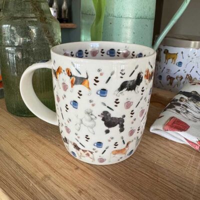 Alex Clark Dog & Coffee Mug