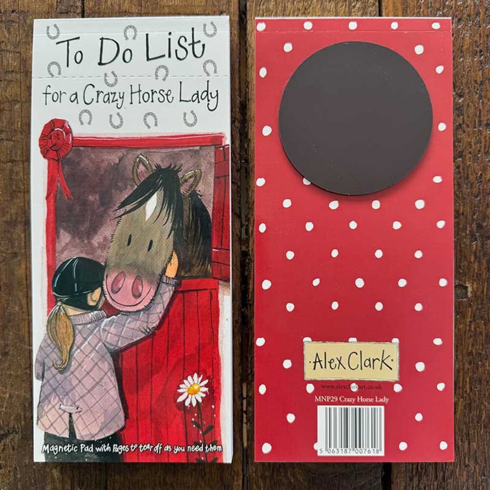 Crazy Horse Lady To Do List by Alex Clark - Image 2