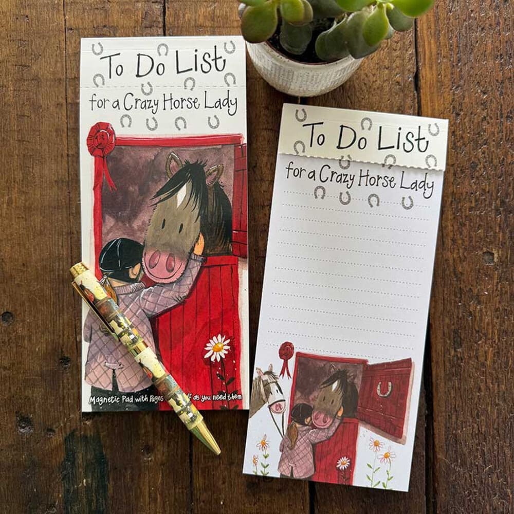 Crazy Horse Lady To Do List by Alex Clark